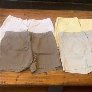 Lot of 4 pairs of women’s Loft brand shorts